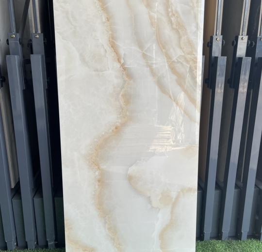 Gạch Ấn Độ SCARA GOLD GLOSSY (600x1200mm)